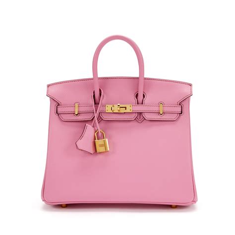 bubble gum 25 hermes|Hermès 5P Bubblegum Pink Epsom Bolide 1923 25 Palladium .